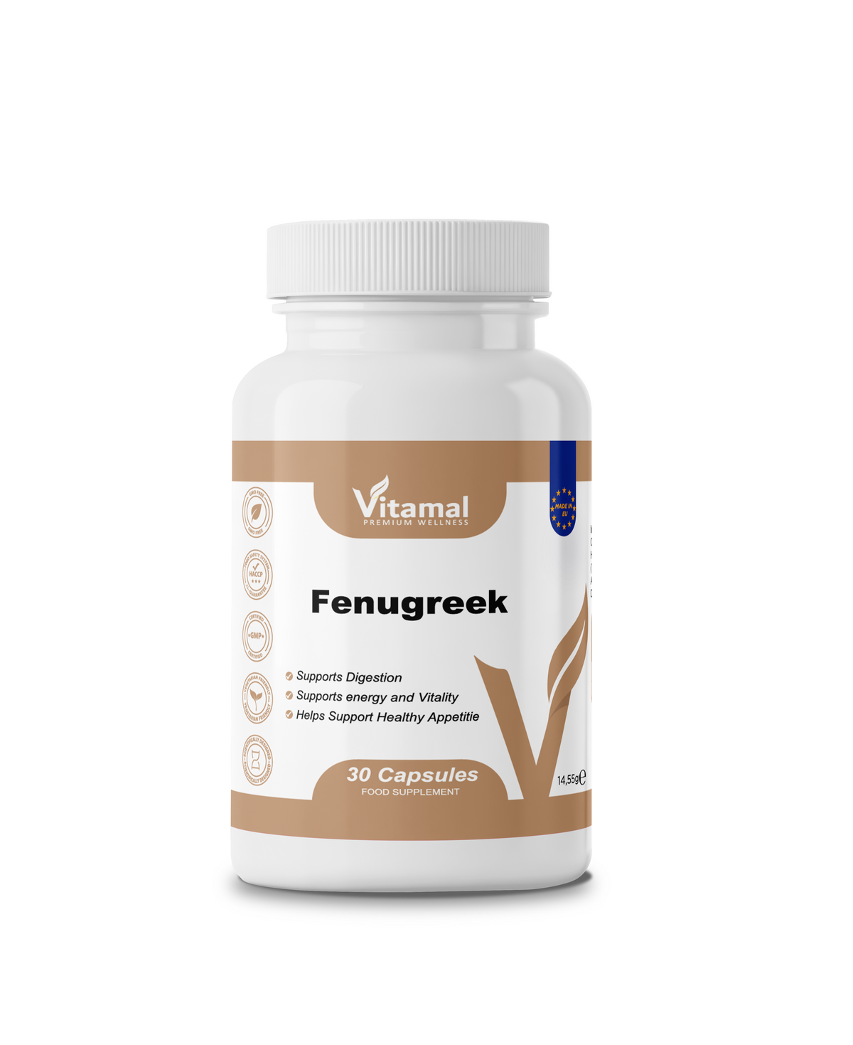 Fenugreek 1300mg - 30 Capsules