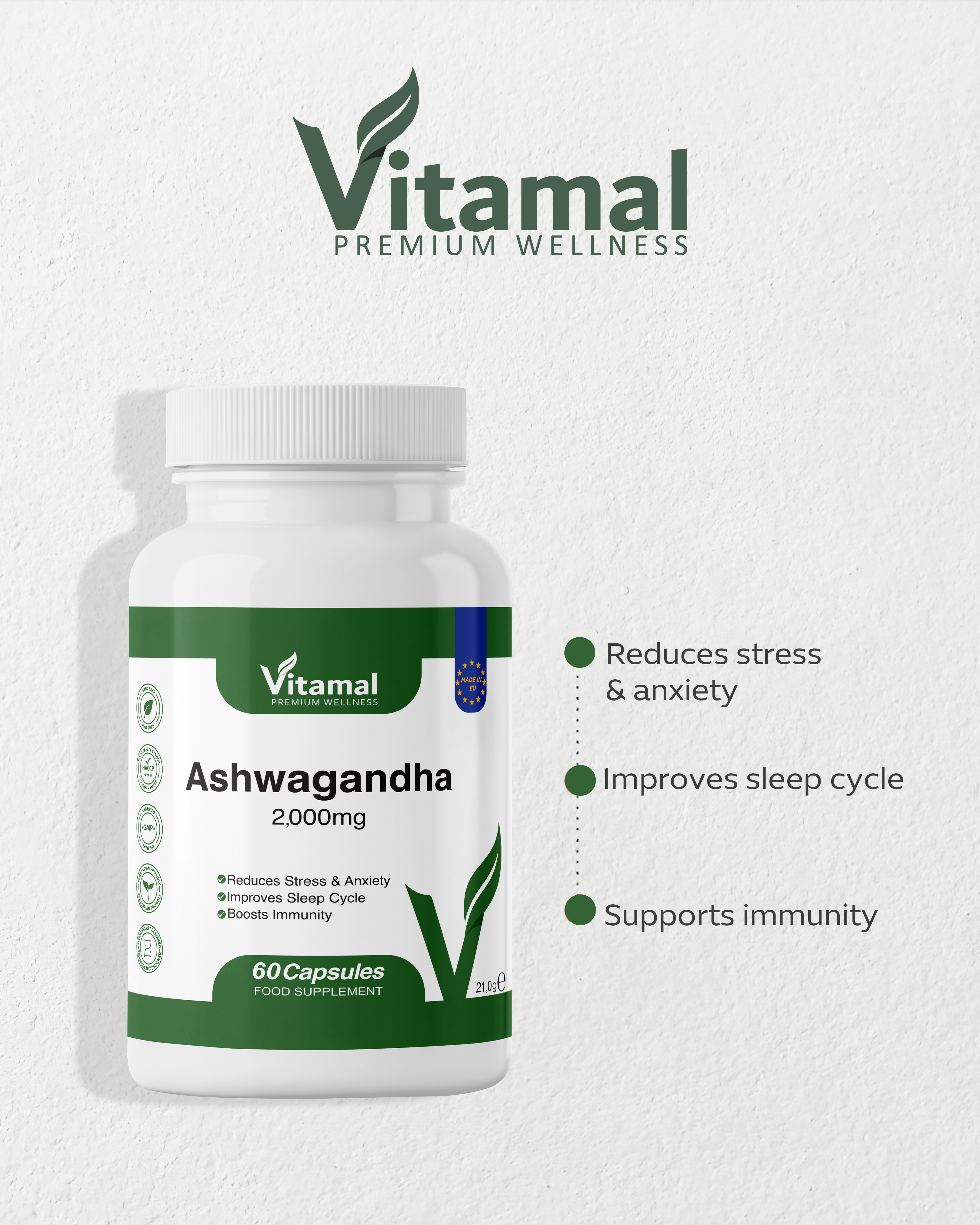 Ashwagandha Root 2000mg