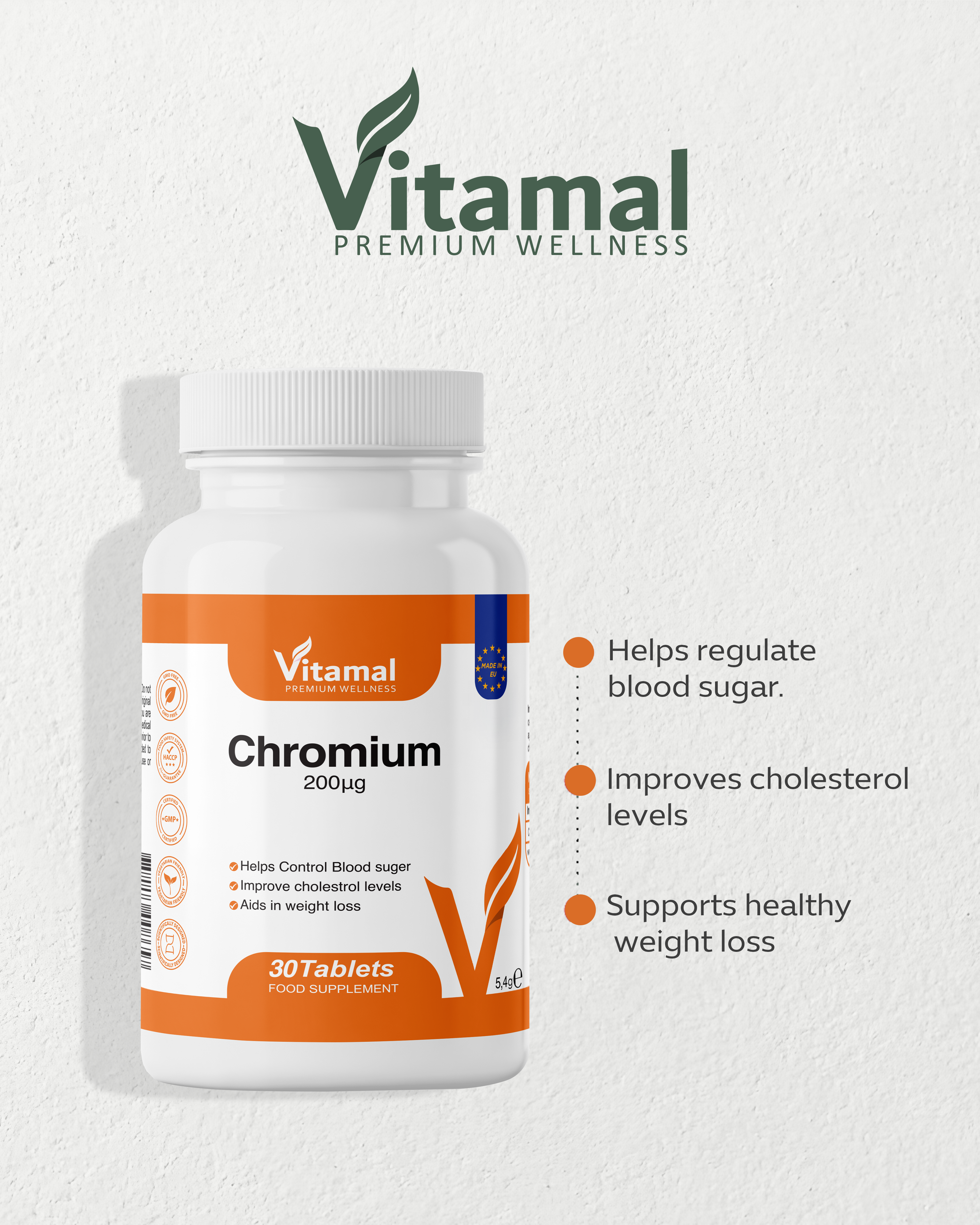 Chromium 200μg