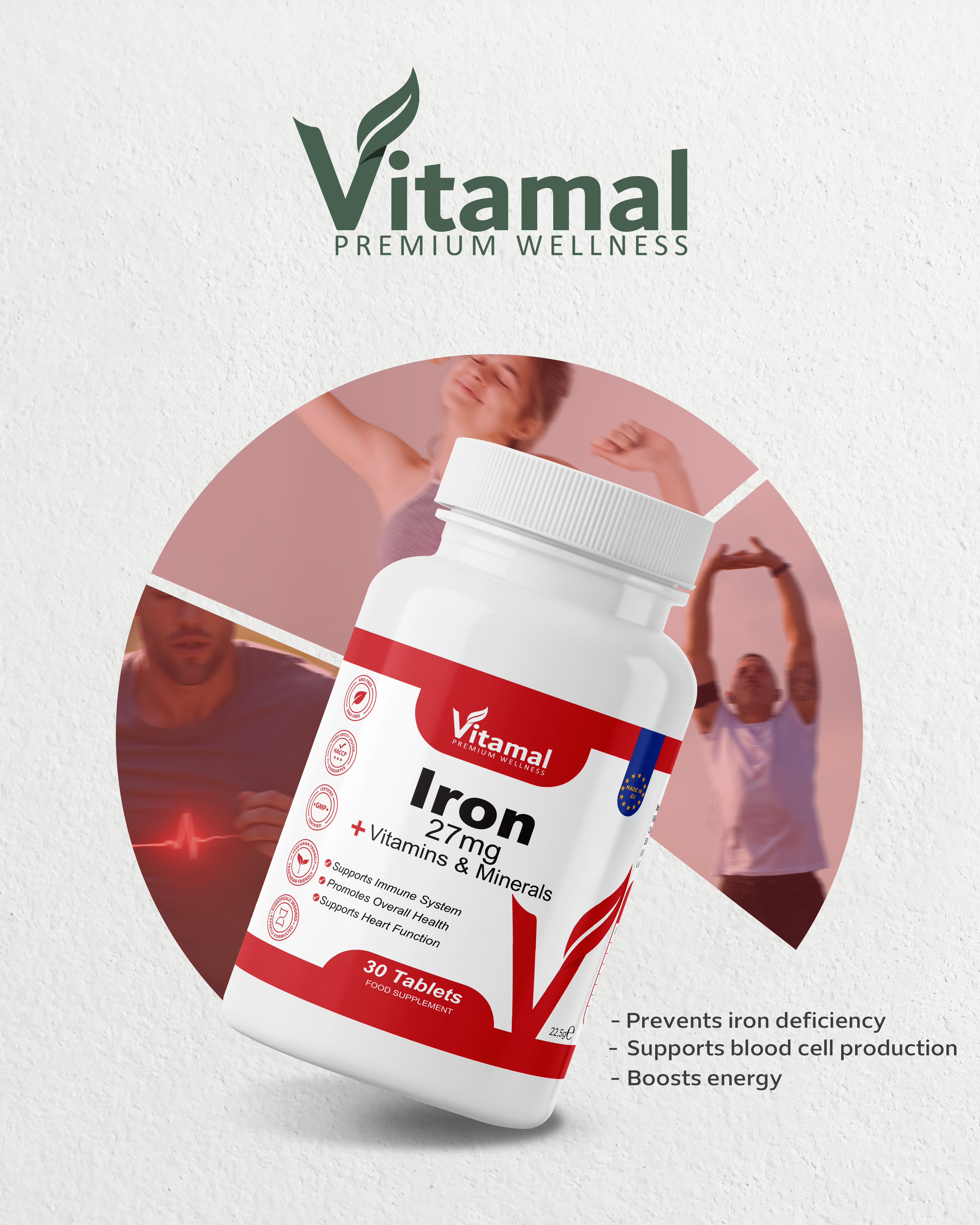 Iron 27mg + Vitamins & Minerals