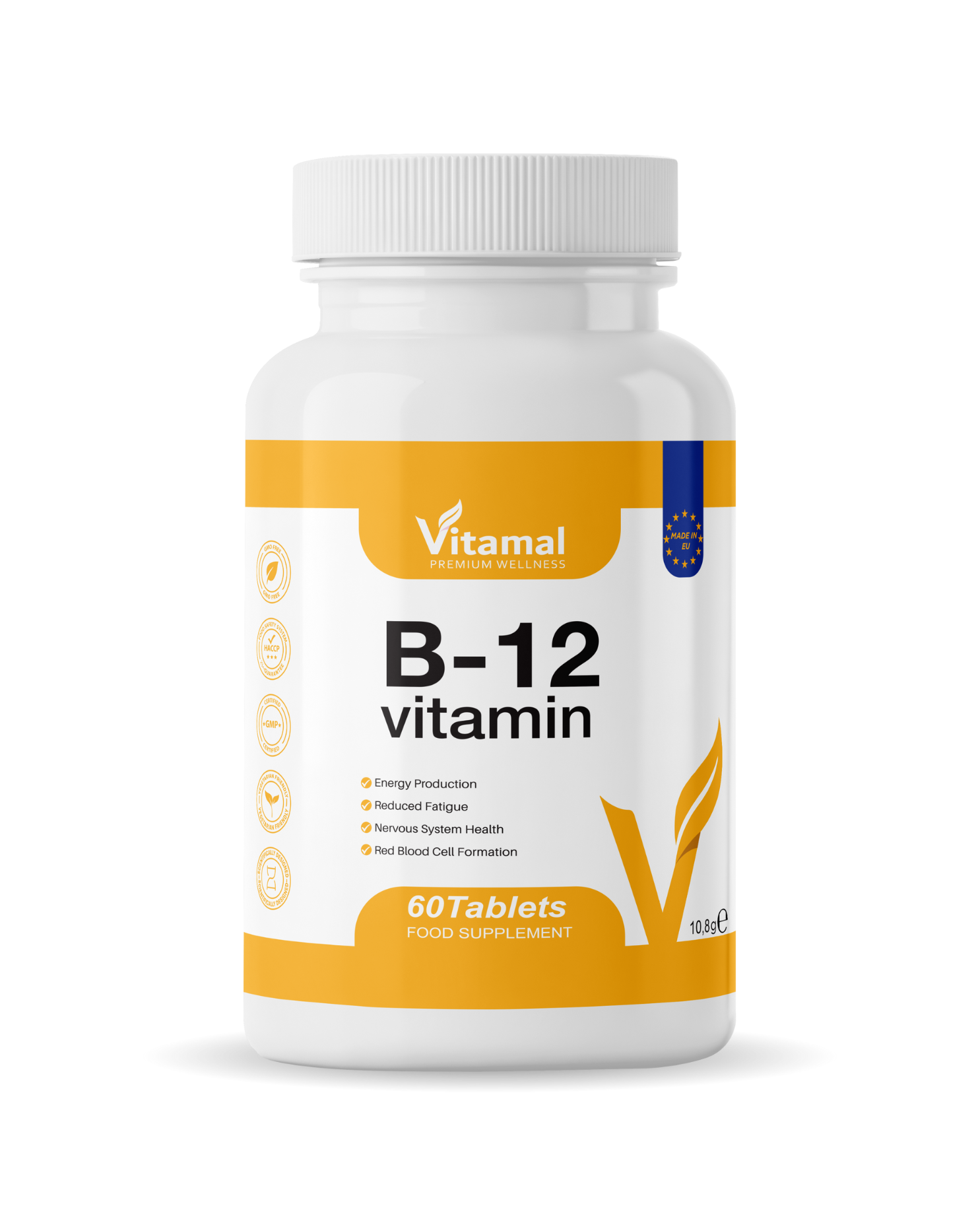 Vitamin B12 1000mcg (from Methylcobalamin)