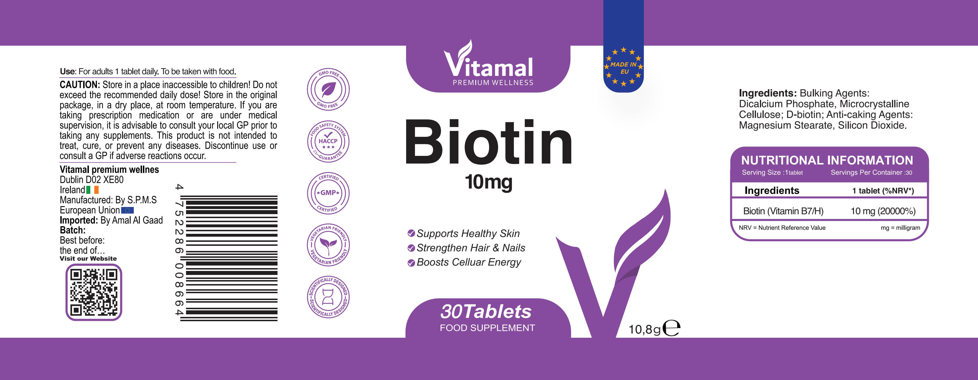 Biotin 10,000mcg