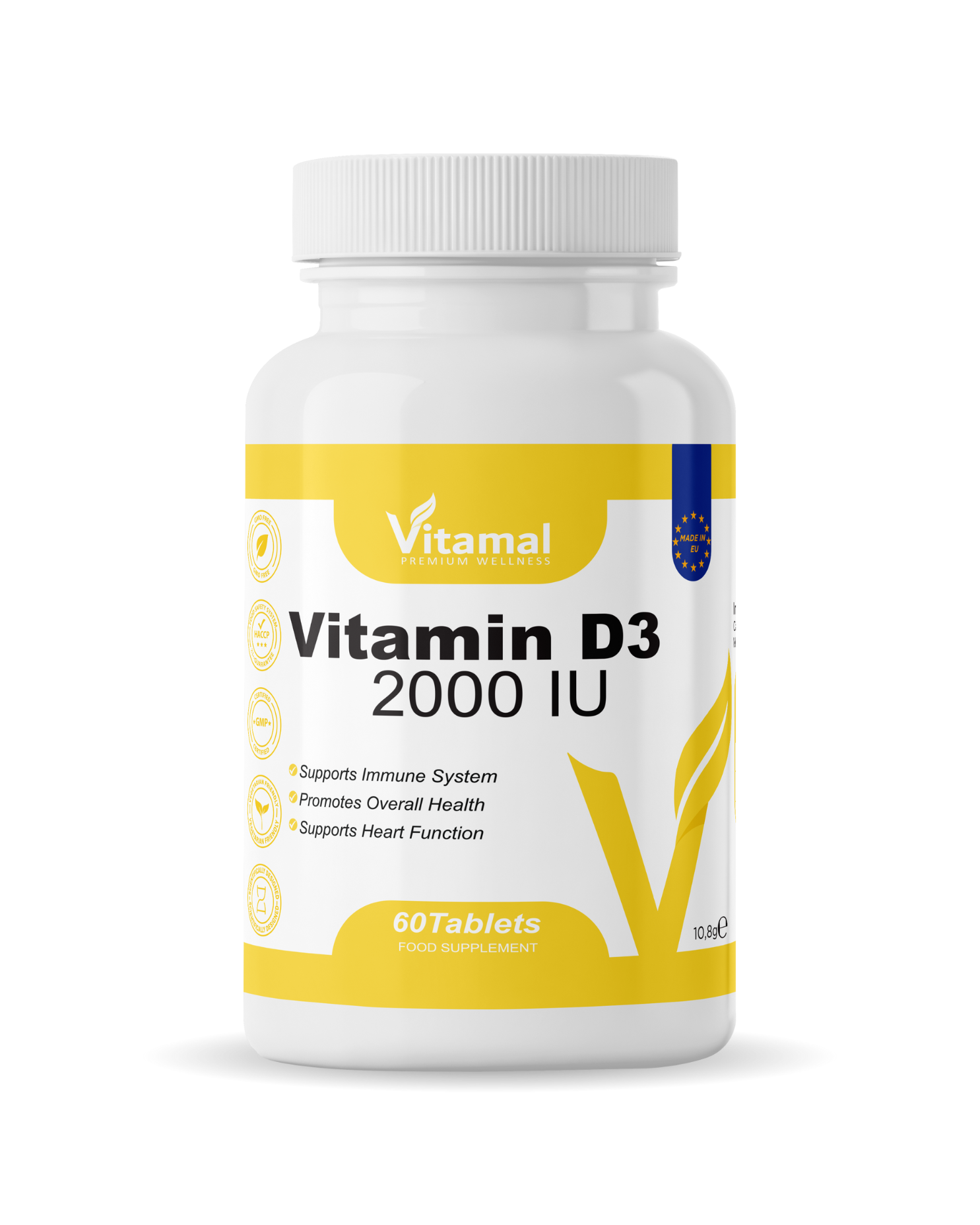 D3 Vitamin 2000iu - 60 Tablets