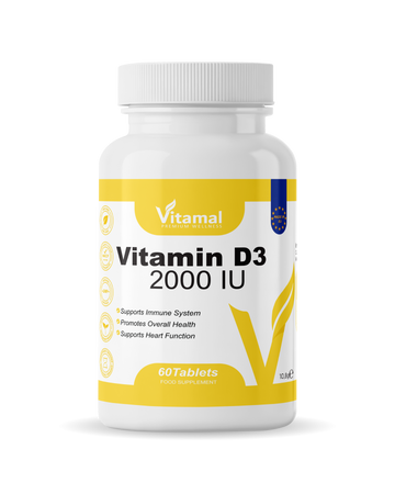 D3 Vitamin 2000iu - 60 Tablets