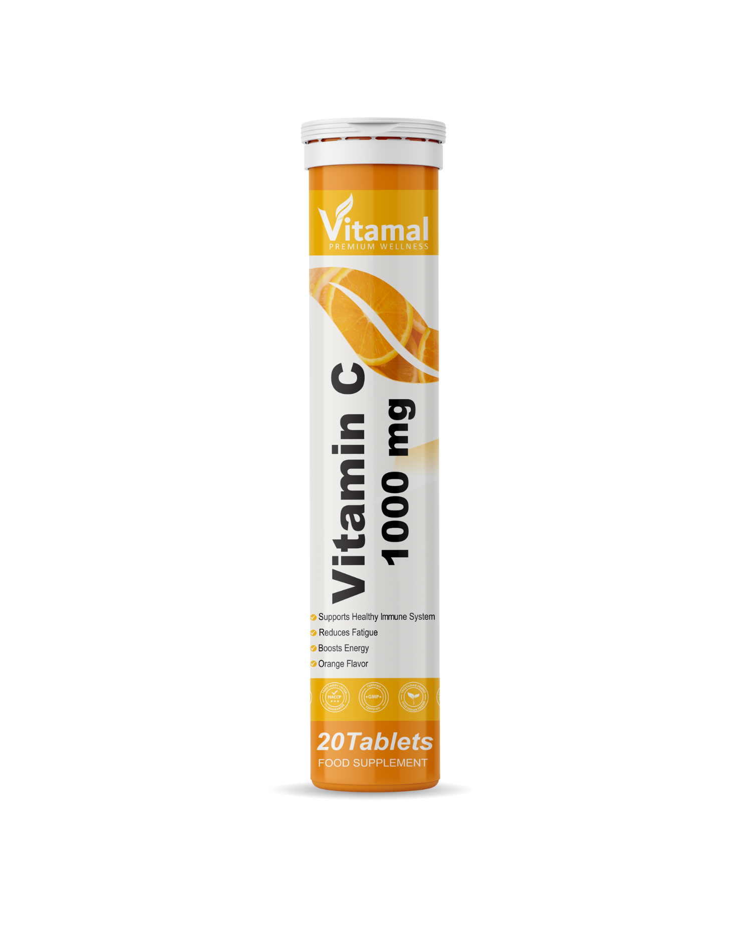 Effervescent Vitamin C 1000mg N20  (ORANGE FLAVOR)