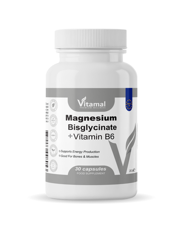 Magnesium + B6 - 30 Capsules