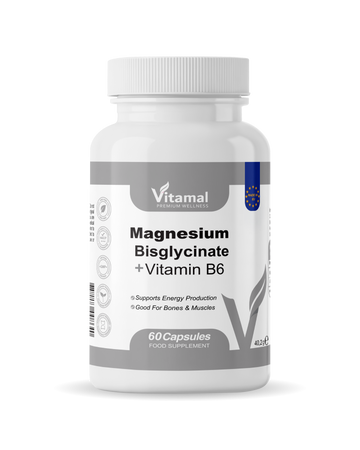 Magnesium + B6 - 60 Capsules