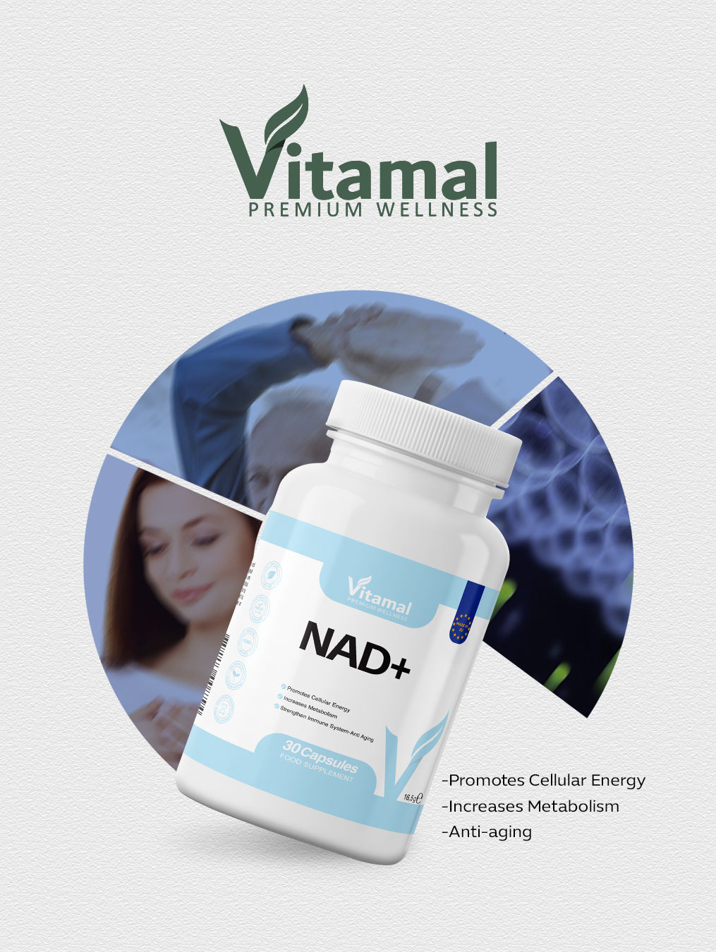 NAD+ (Nicotinamide Riboside Chloride)