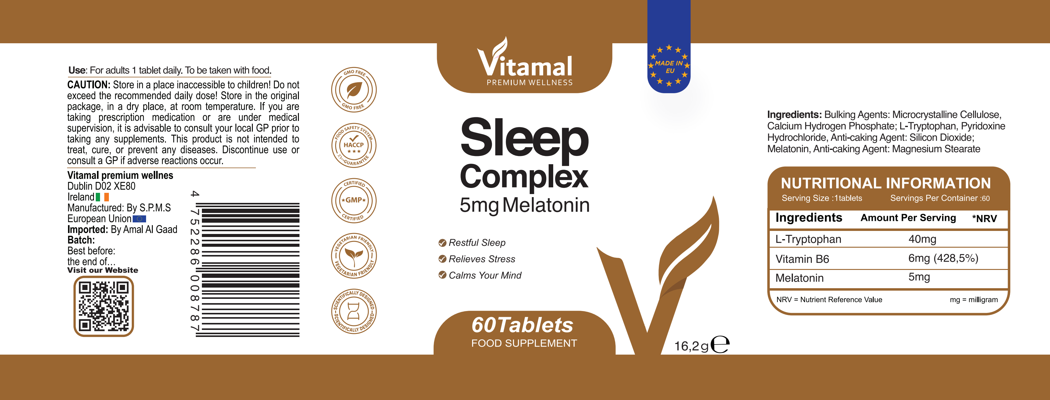Sleep Complex - 5g Melatonin